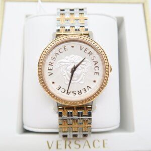 Versace VEQX00722 V-Dollar 37mm Stainless Steel/Bracelet New Ladies Watch.